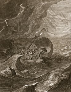 I Dioscuri Proteggono una Nave, 1731 da Bernard Picart
